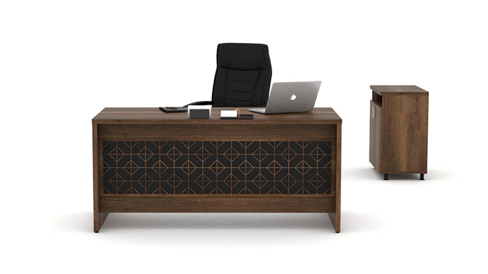 Ordos Plus Pattern Executive Desk Set