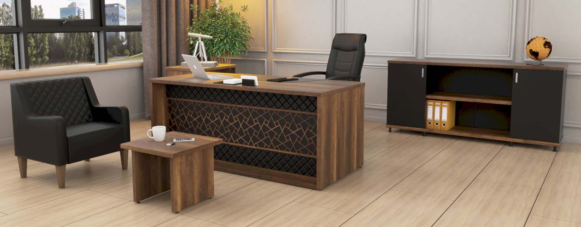 Alcasar Executive Desk Set