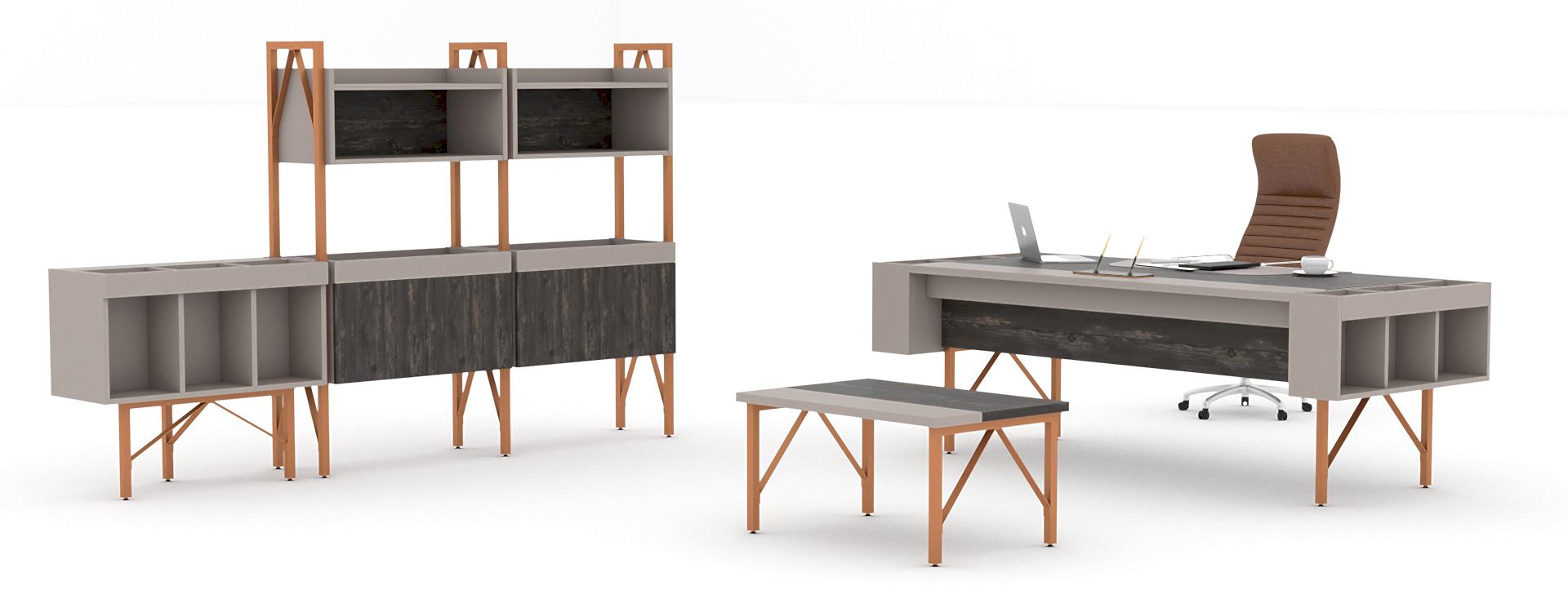 Trio Executive Desk Set