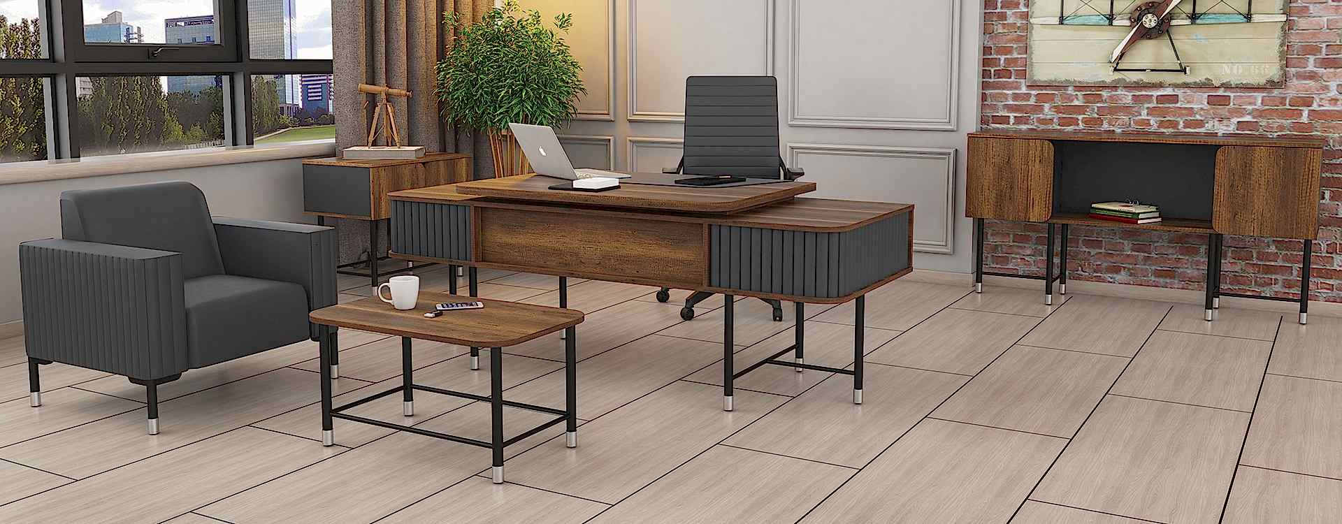 Dumas Executive Desk Set